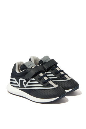 Kids Eagle Logo Sneakers